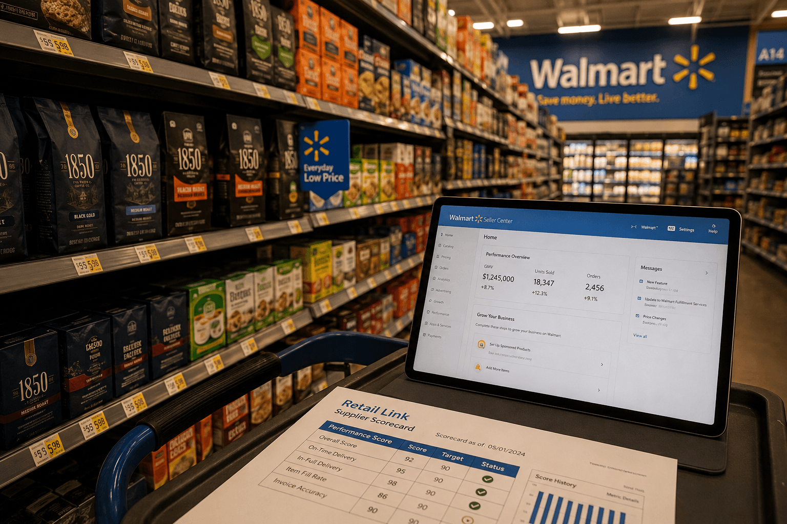 Walmart Seller Central vs. Retail Link: The Enterprise Brand's Guide to 1P, 3P, and When to Run Both